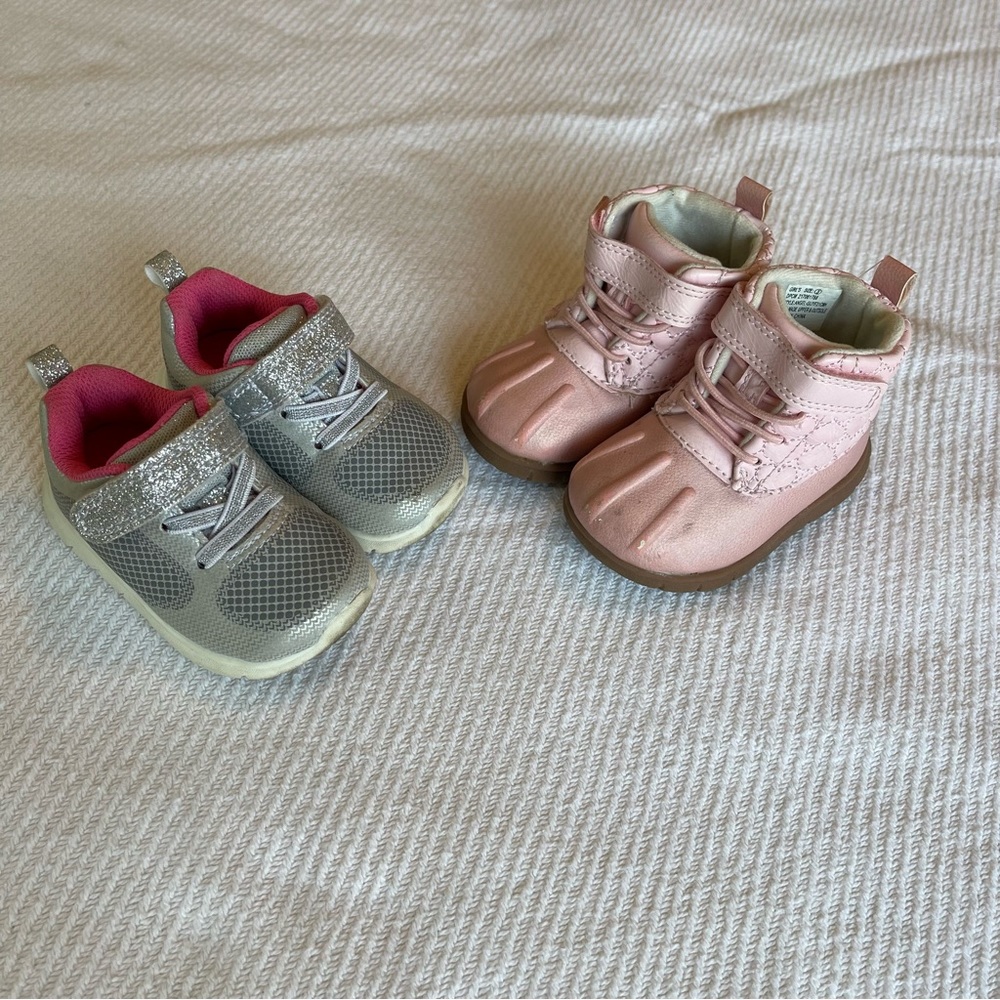 Baby Girls Shoes Boots Size 3
